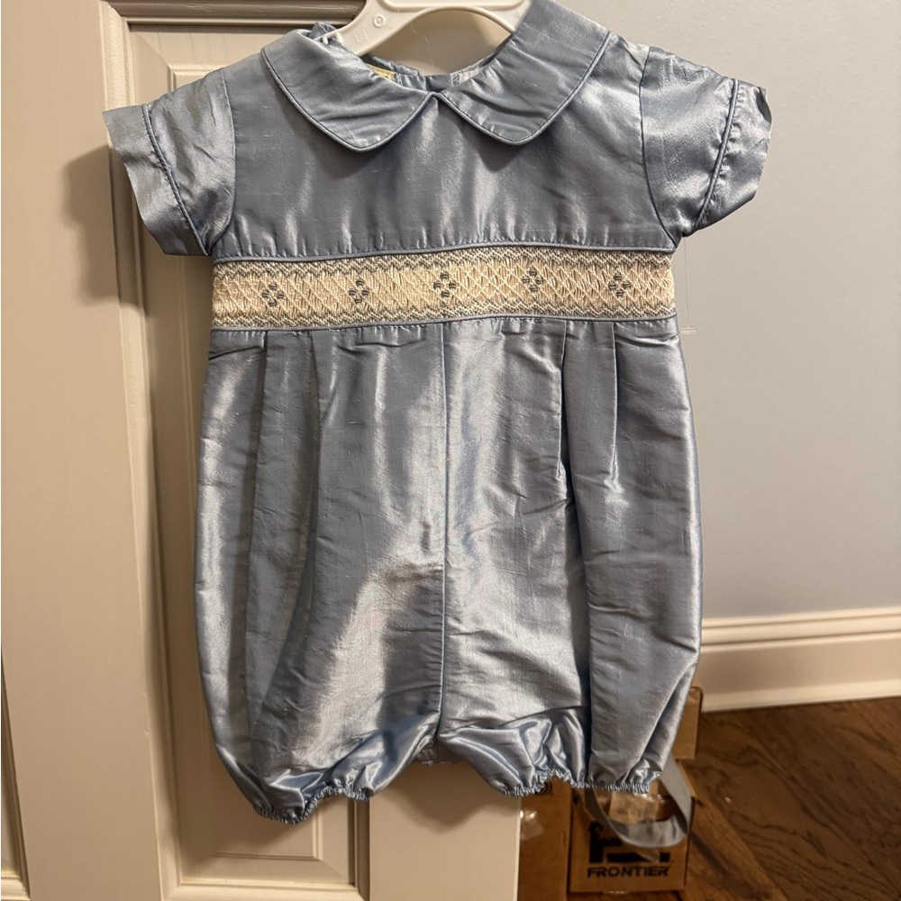 Le Za Me 100% silk baby bubble 24 months NWOT